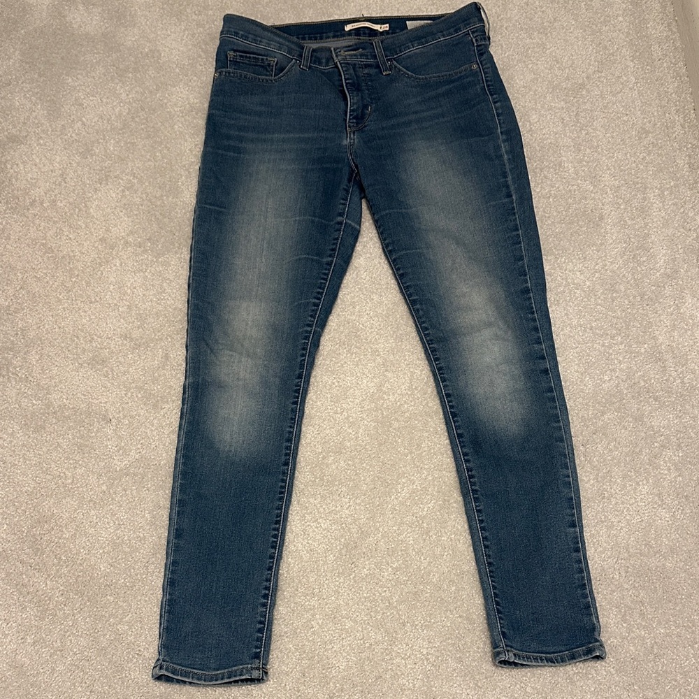 Levi's Dark Blue Women's Skinny Jeans 311 shaping skinny - Picture 3 of 9